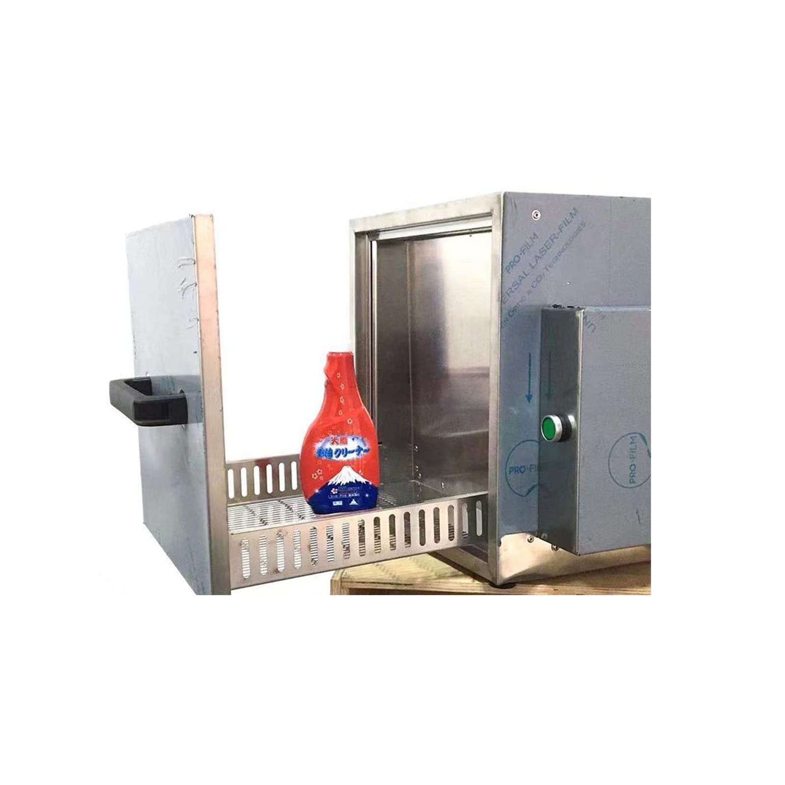 Plastic Sealing PET PVC Wine Bottles Food Container Packaging Wrapping Machine Shrink Wrap Machine Steam Shrink Sleeve Tunnel Wrap Machine for Packing Shop