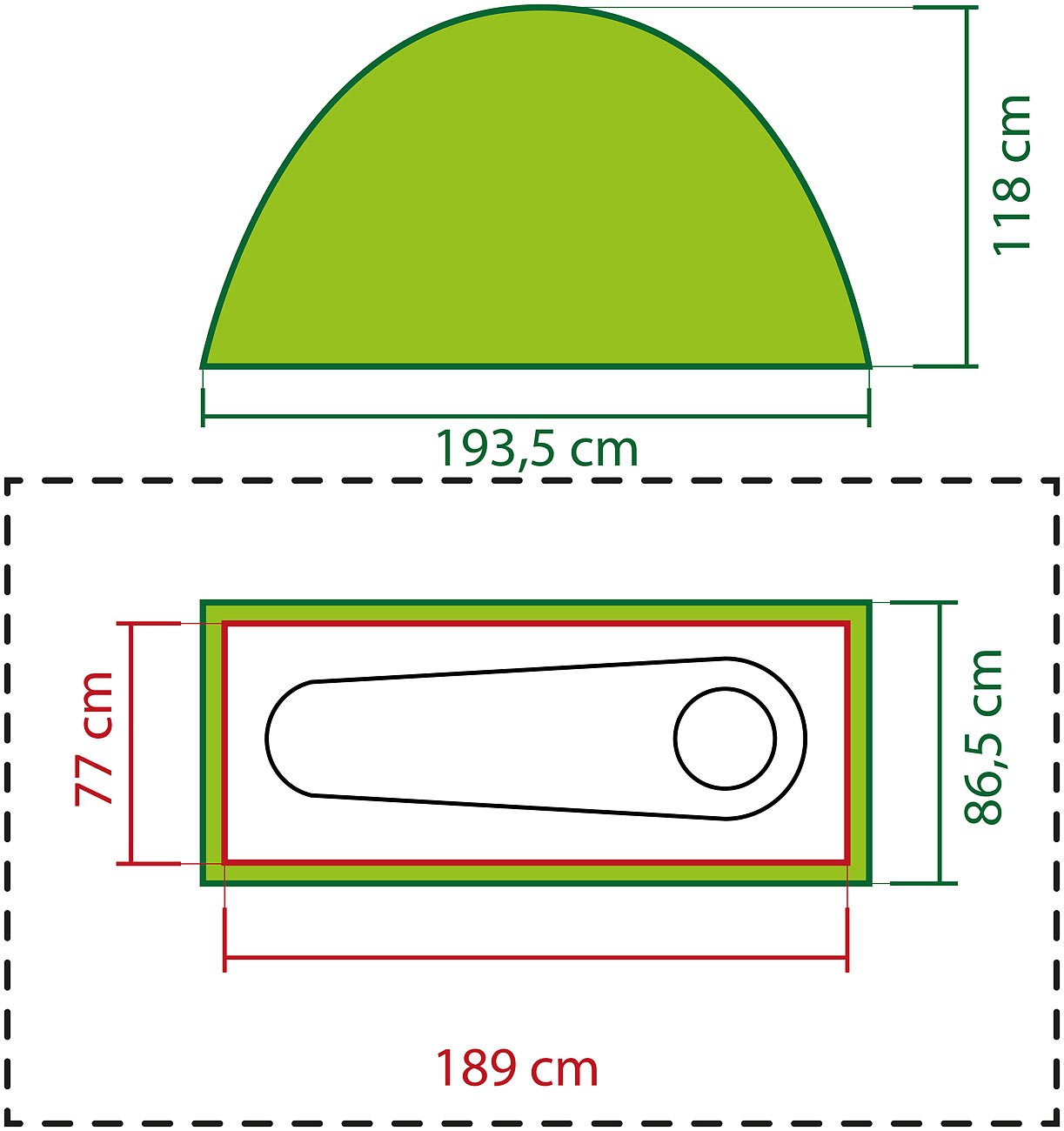 Semptec Urban Survival Technology Angel-Zelt: 4in1-Zelt m. Feldbett,Sommer-Schlafsack m. Matratze u. weicher Auflage (mit integriertem Feldbett, Camping-Sets Schlafsack, Angeln)