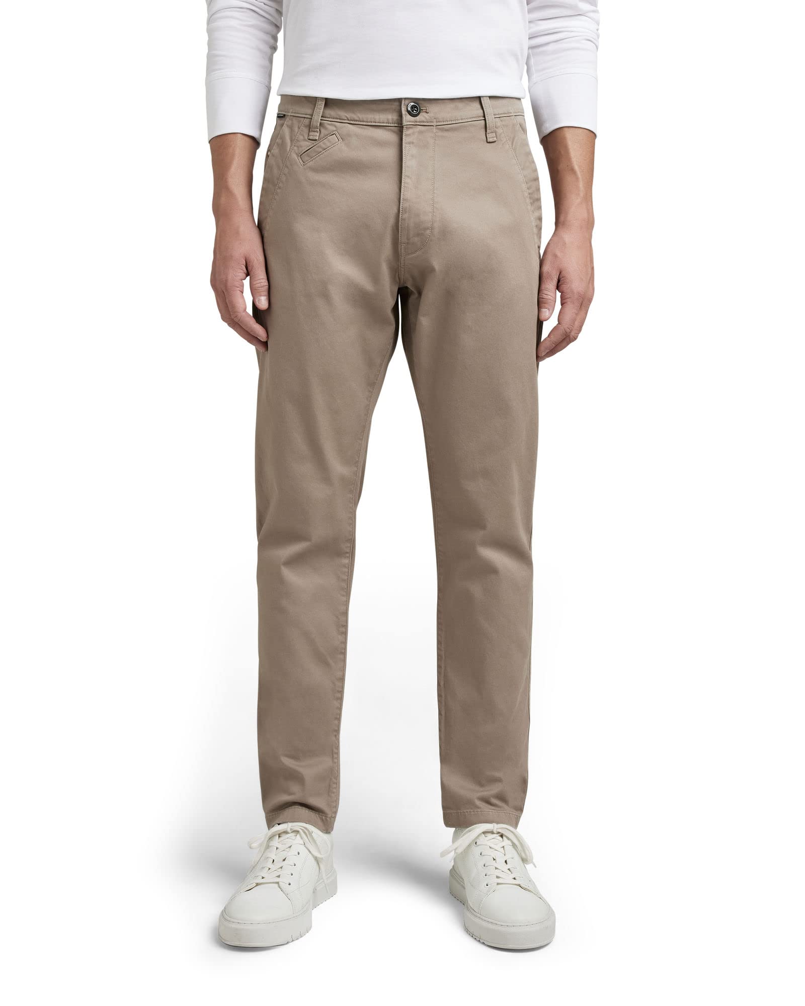 G-Star Men's Bronson 2.0 Slim Chino, Beige (dk lever D21038-C072-B416), 27W / 32L