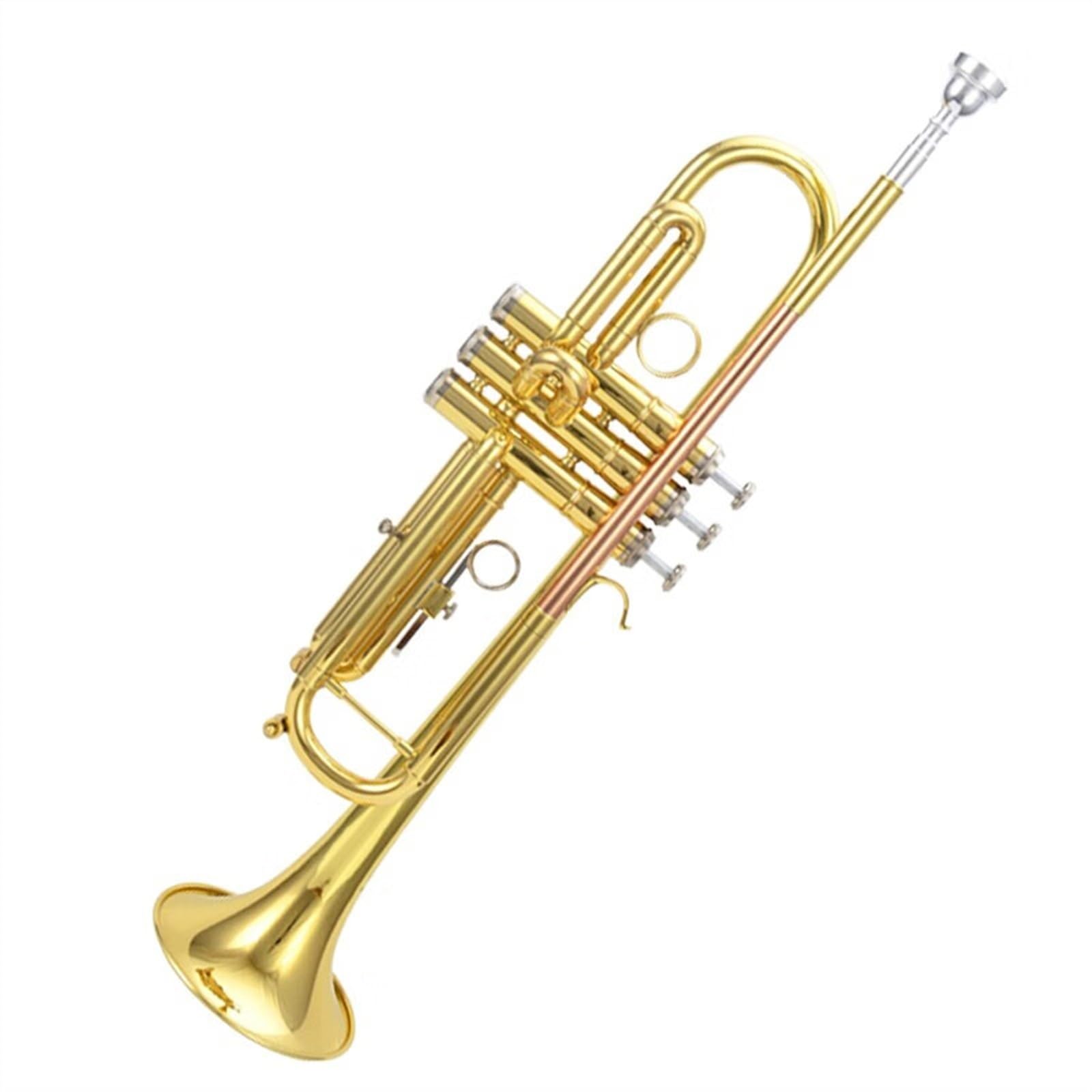 Standard Trompeten B-Trompete Instrument Aus Messing Phosphorbronze Blasinstrument Professionelle Trompete Aus Edelstahl Satter Ton