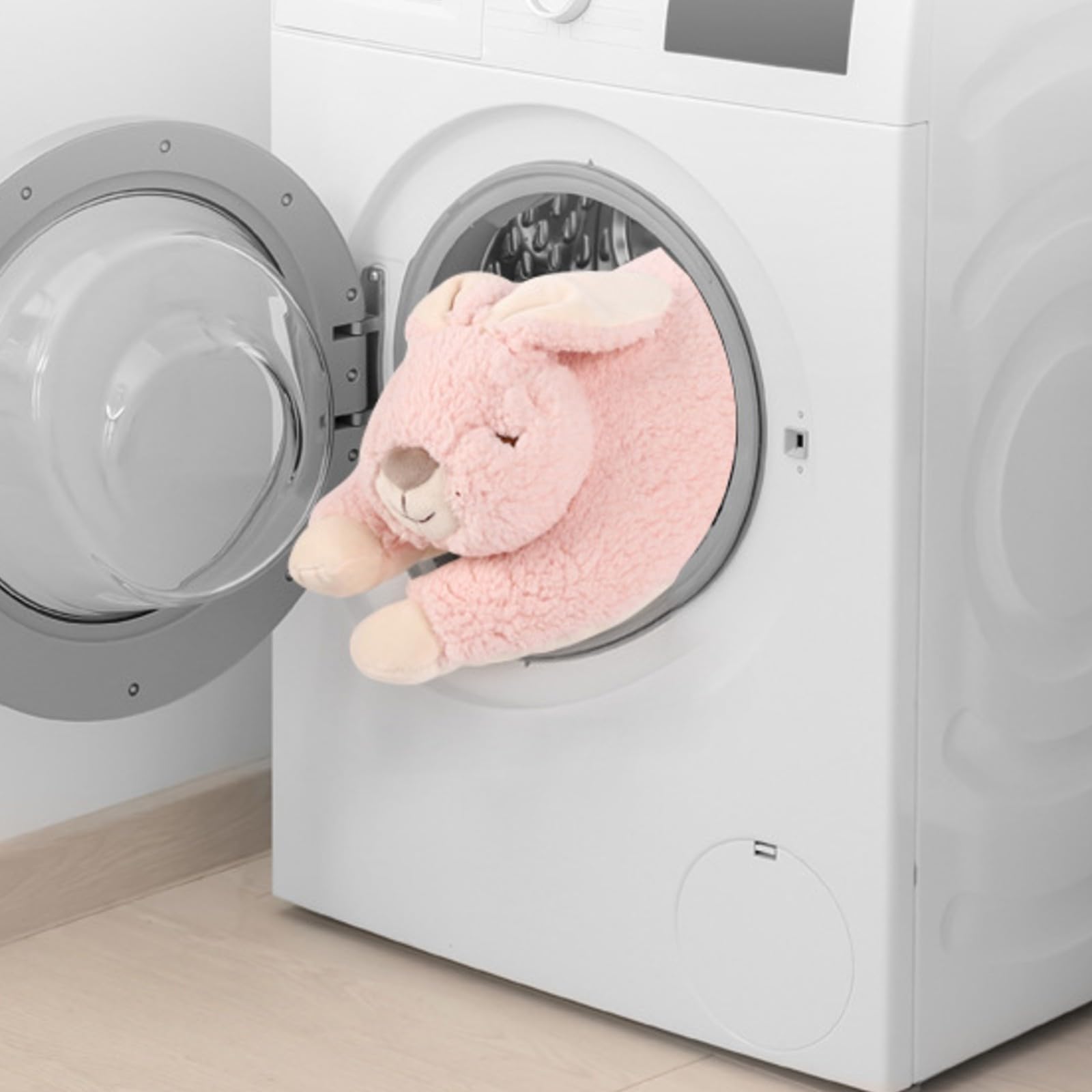 Giocattolo per Cuccioli con Simulatore di Battito Cardiaco Morbido Peluche con Battito Cardiaco Coccoloso per Momenti di Tranquillità