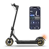 10 Inches Electric Scooter Adult with Dual Suspension, 22 MPH Top Speed, 500W Powerful Motor, 22/28 Miles Long Range, Dual Braking