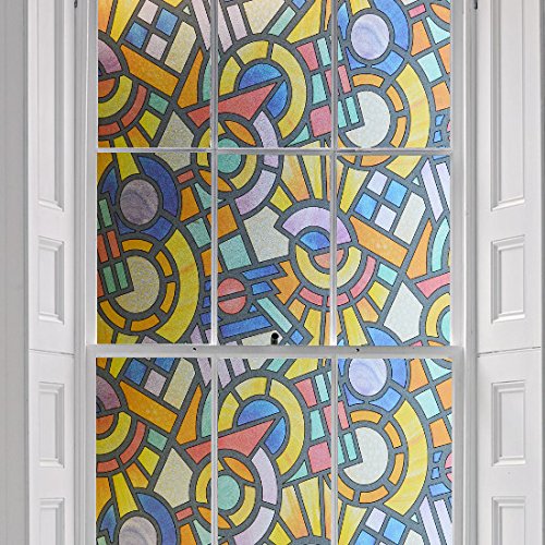 Film decorativo moderno para ventana 24 x 35.5 in miniatura 2