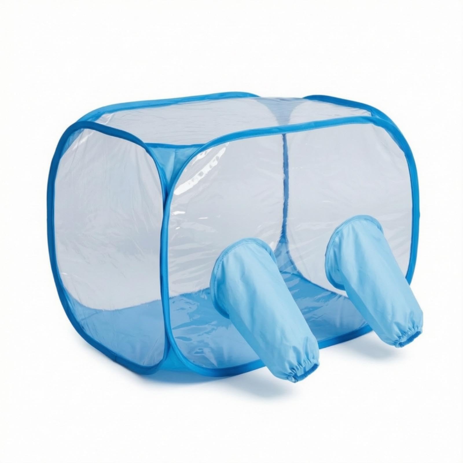 Still Air Enclosure with Glove Ports Transparent Fungus Cultivation Tent Indoor Grow Tent with Arm Holes for Hobby Growers, Tissue Culture-picture-22