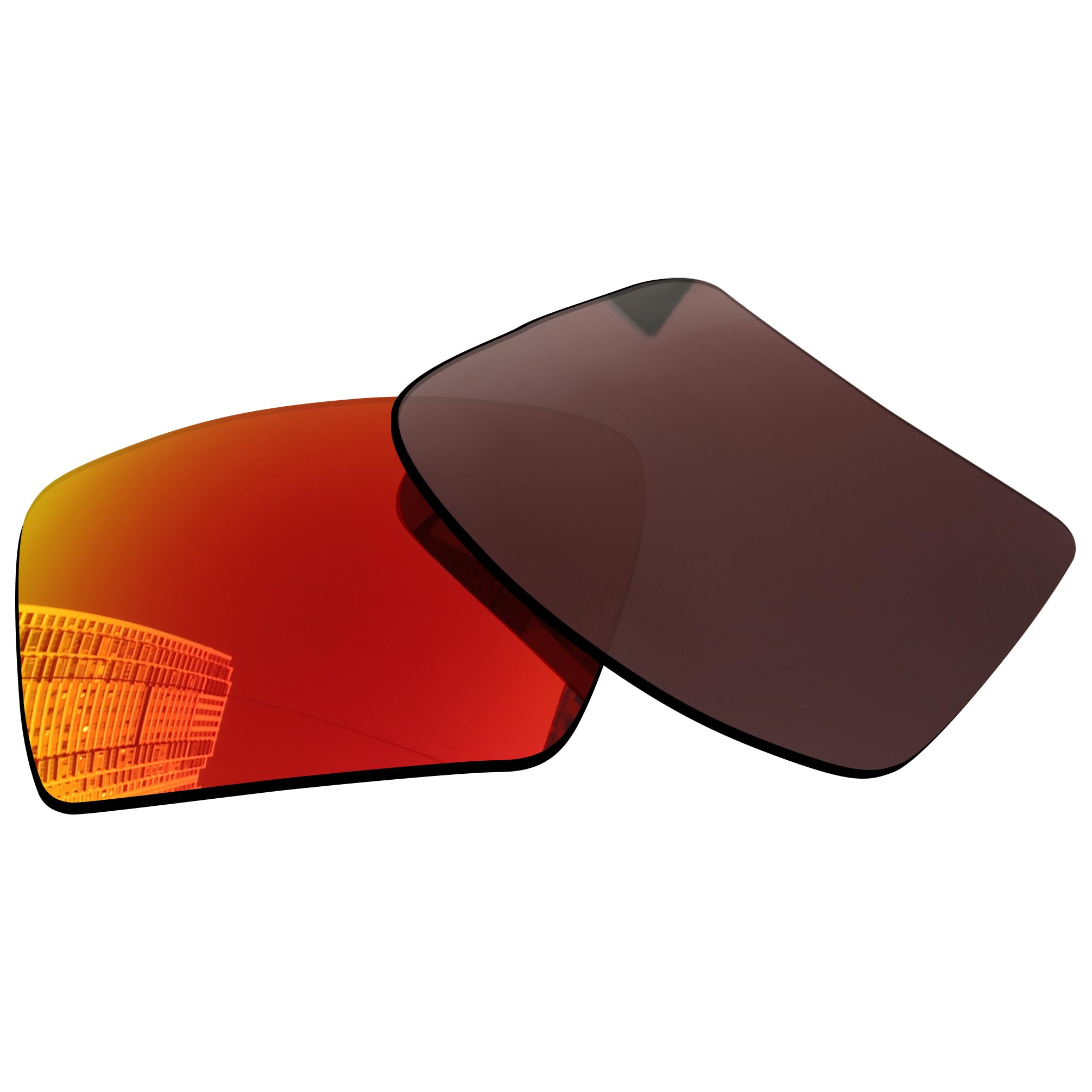 Acefrog Lot de 4 paires de verres polarisés de rechange pour lunettes de soleil Oakley Eyepatch 2 OO9136, parfaitement ajustés, incassables, anti-rayures