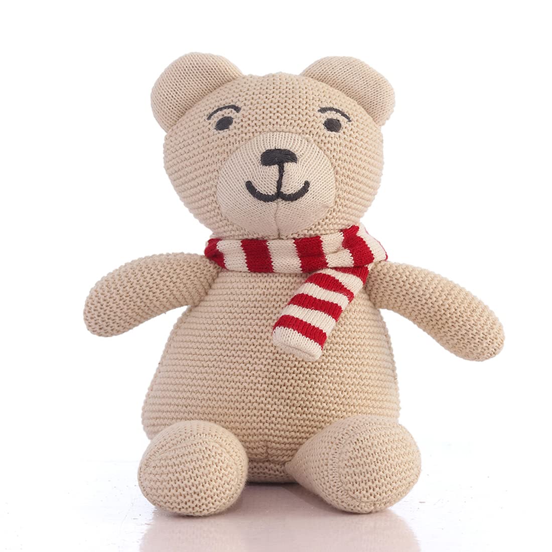 Pluchi Mumma Bear Cotton Knitted Stuffed Soft Toy for Babies & Kids (Mustard) (B0BYVYM2F4) Amazon Price History, Amazon Price Tracker