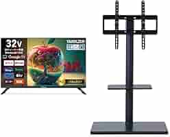 Amazon | 【セット買い】 [山善] 32型 液晶 テレビ Google TV