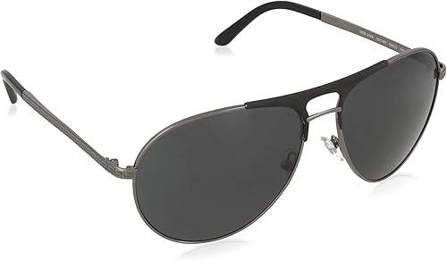 Versace Ve2164 Aviator para hombre plomizonegro mateplomizogris