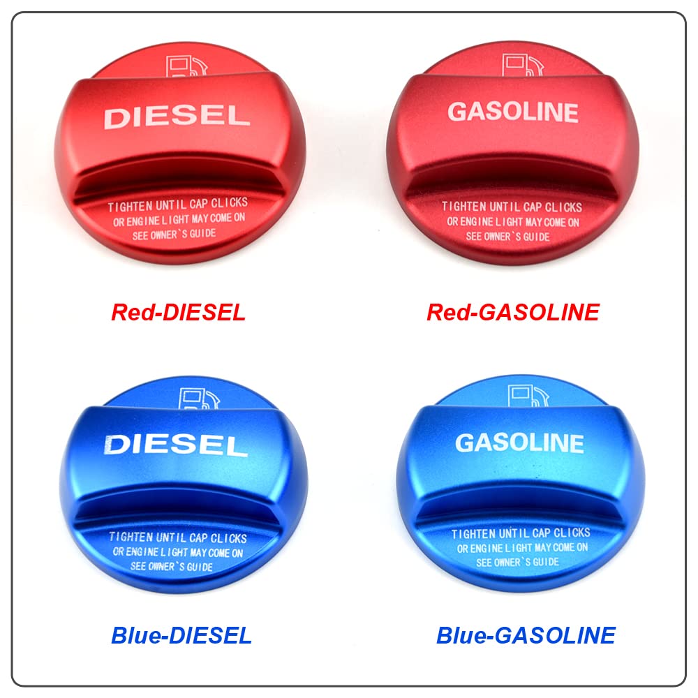 MKptopia Copri Tappo Benzina In Lega Per BMW – Cover Serbatoio Universale Per X1, X2, X3, X4, X5, X6, F10, F15, F30, E90 (Blu) - 5