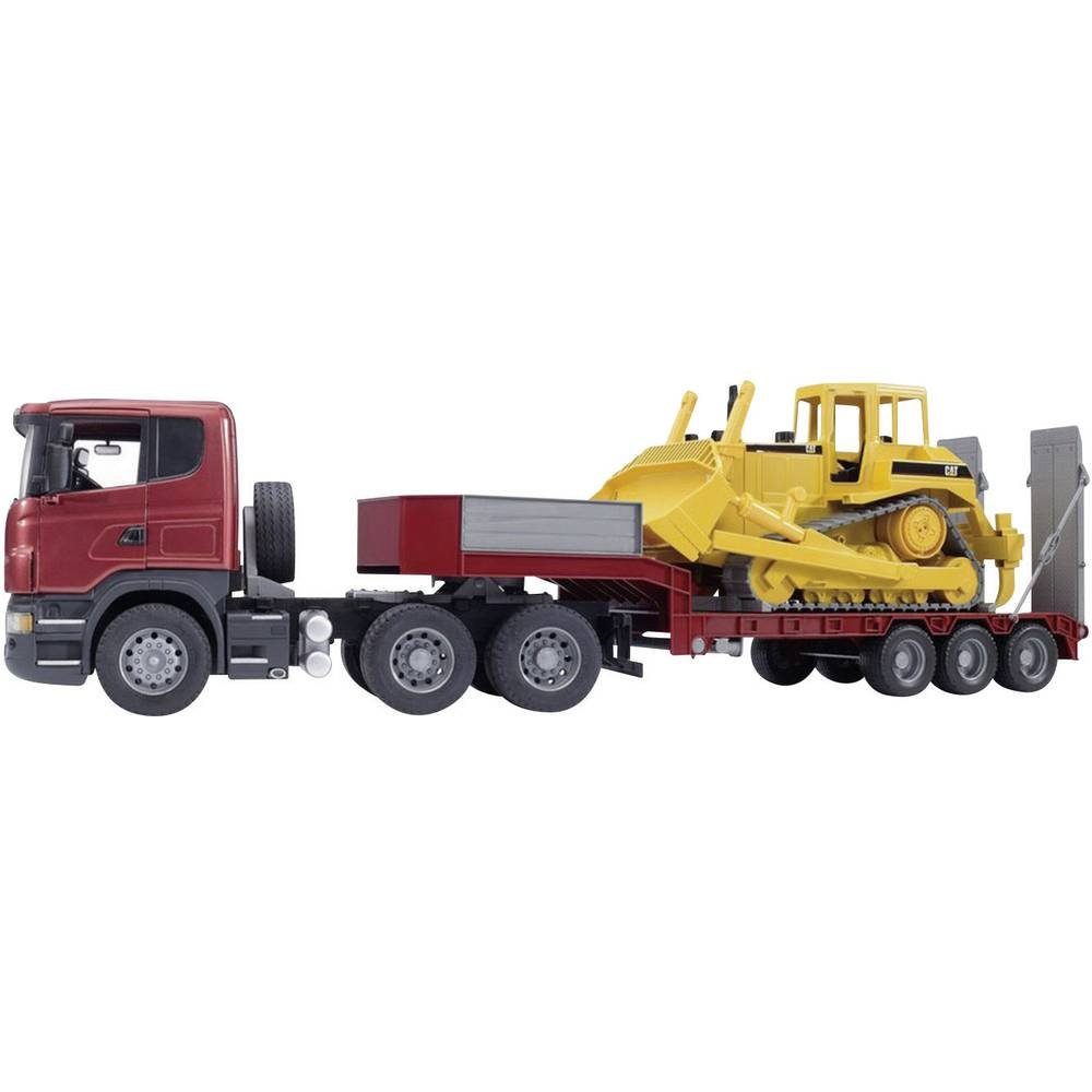 ブルーダー　SCANIA トラック&CATブルドーザ Amazon.co.jp: ブルーダー SCANIAトラック&CATブルドーザー BR03555
