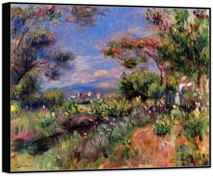 Tableau Impression Sur Toile – Bain De Salerne, D'après Pierre-Auguste Renoir