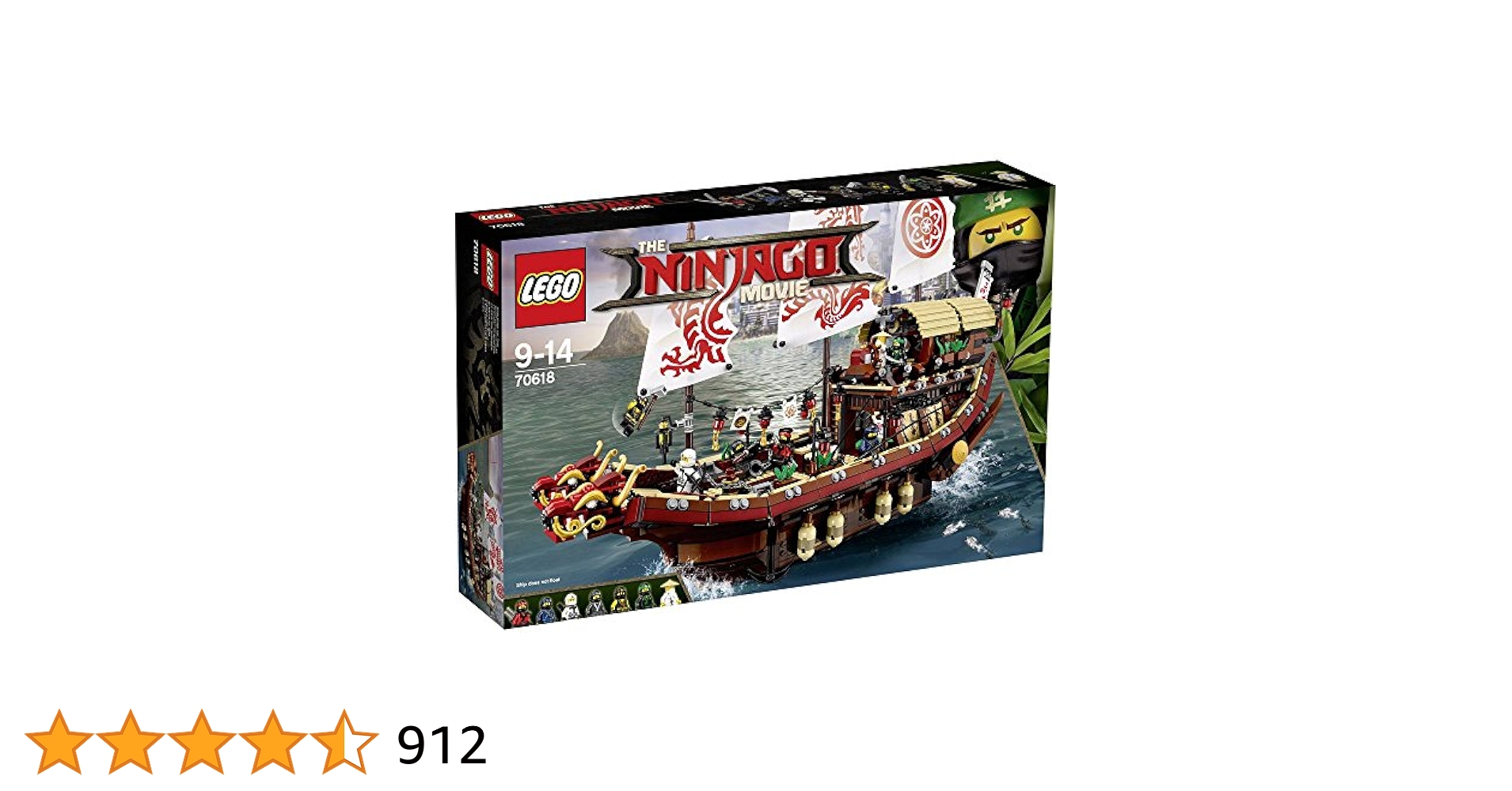 どどど Lego Ninjago 70618 DESTINY'S BOUNTY Flagship Sailing Ship
