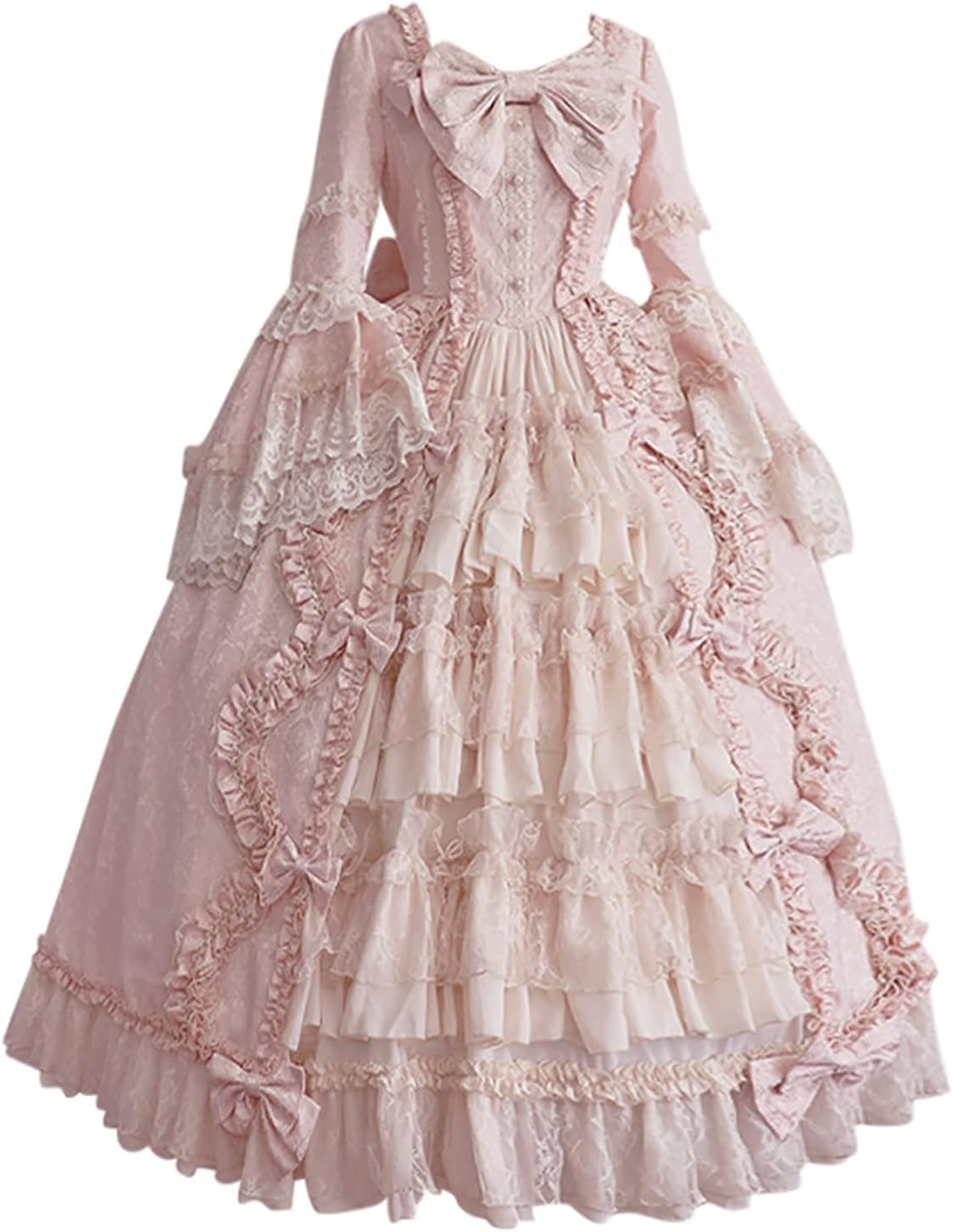 Gothic Dress for Women Medieval Renaissance Costume Dress Christmas Halloween Cosplay Court Princess Lolita Rococo Dress