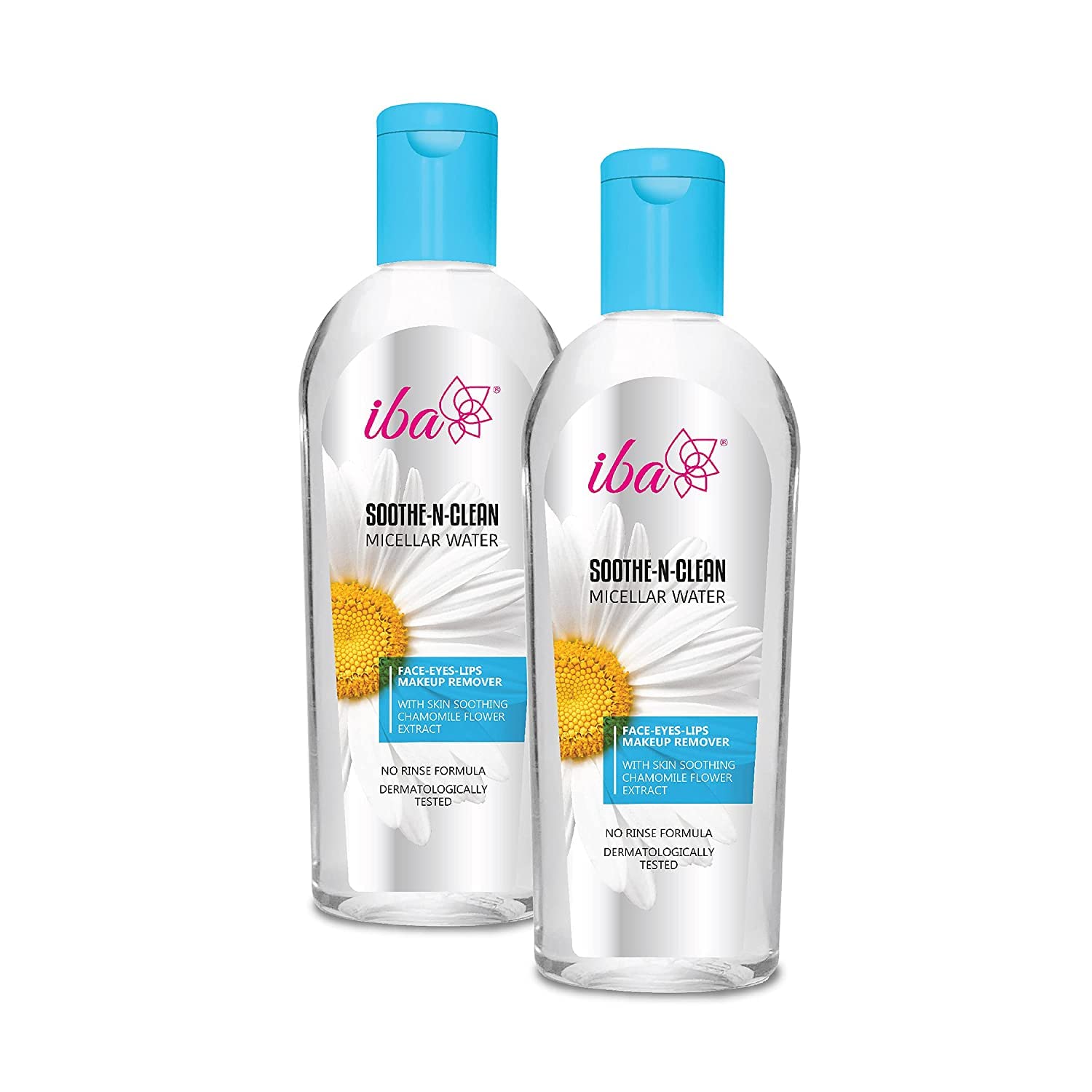 Iba Soothe - N - Clean Micellar Water With Soothing Chamomile Extract Paraben Free White Matte | Halal Certified & Vegan Makeup | 240ml - Pack of 2-image-8