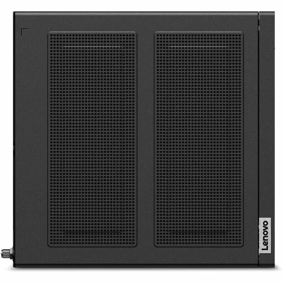 Image of Lenovo ThinkStation P3 Gen 2 30K50054US Workstation - 1 x Intel Core Ultra 7 265-16 GB - 512 GB SSD - Tiny - Black