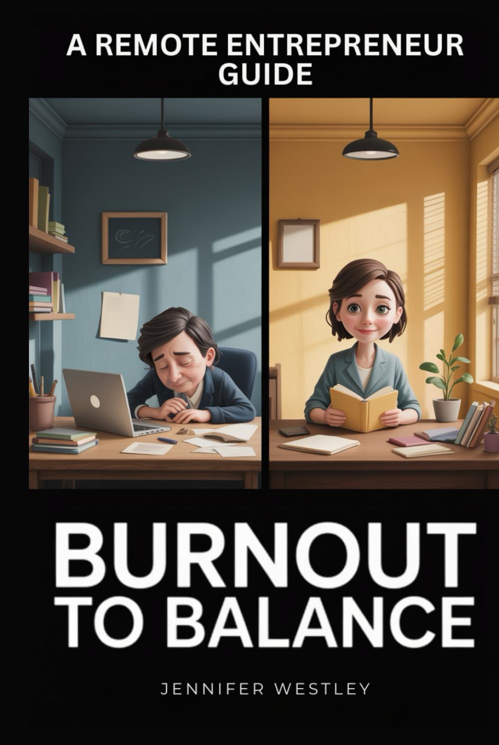 Burnout to Balance: The Remote Entrepreneur’s Guide to Prevent Overwhelm, Ignite Resilience & Thrive Working from Home (The Earn & Thrive from Home Series)