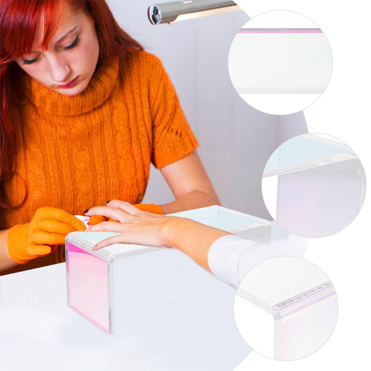 Acrylic Nail Art Rest Pillow for Hands and Wrist Support