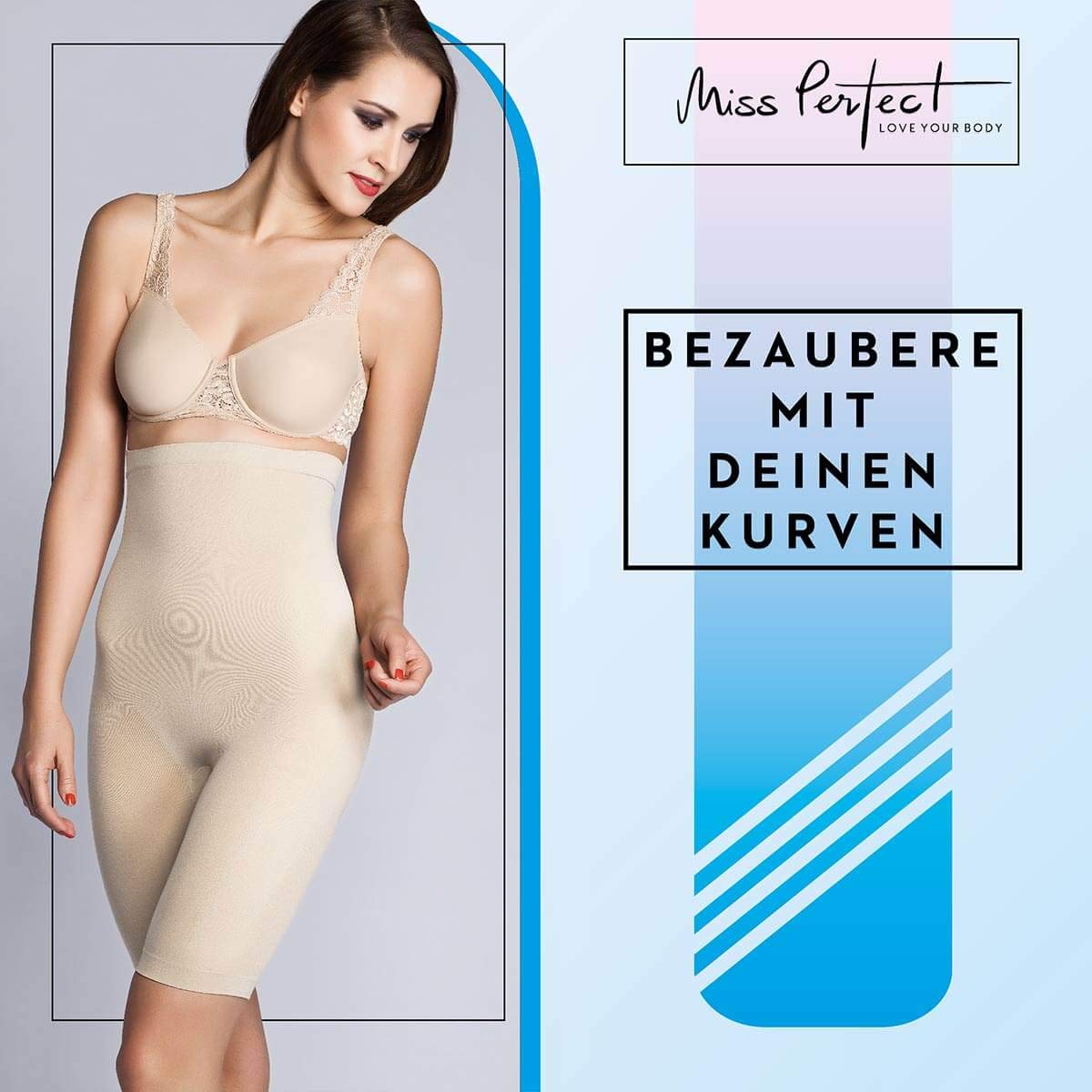 Shapewear Damen - Miederhose Damen (S-XXL) Body Shaper Damen Bauchweg Unterhose Damen Bodyshaper für Frauen - formend & kühlend