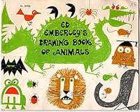 Ed Emberley's Drawing Book of Animals, 1974 SCHOLASTIC BOOK SERVICE # tj 3493, Paperback, B0048ZOXBA Book Cover