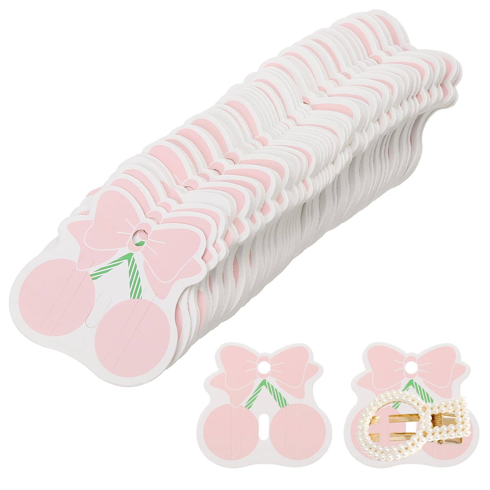 Cartes pour accessoires de cheveux PATIKIL : créez un univers rose et cerise unique