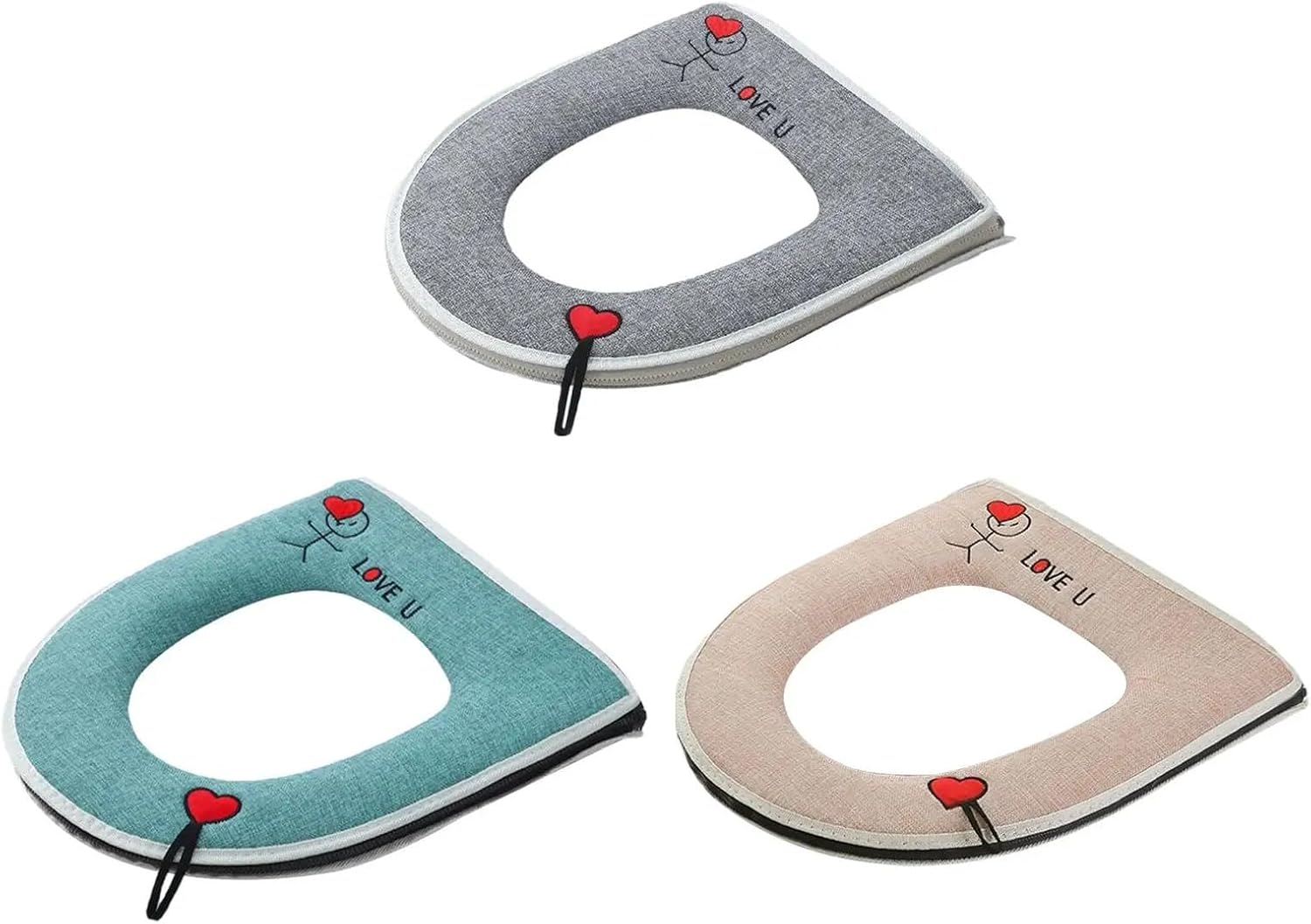 Toilet Seat Cushion Portable Soft Breatheable Universal Toilet Seat Mat Toilet Seat Cover Pads for Hotel Traveling Home Bathroom (Size : Green)