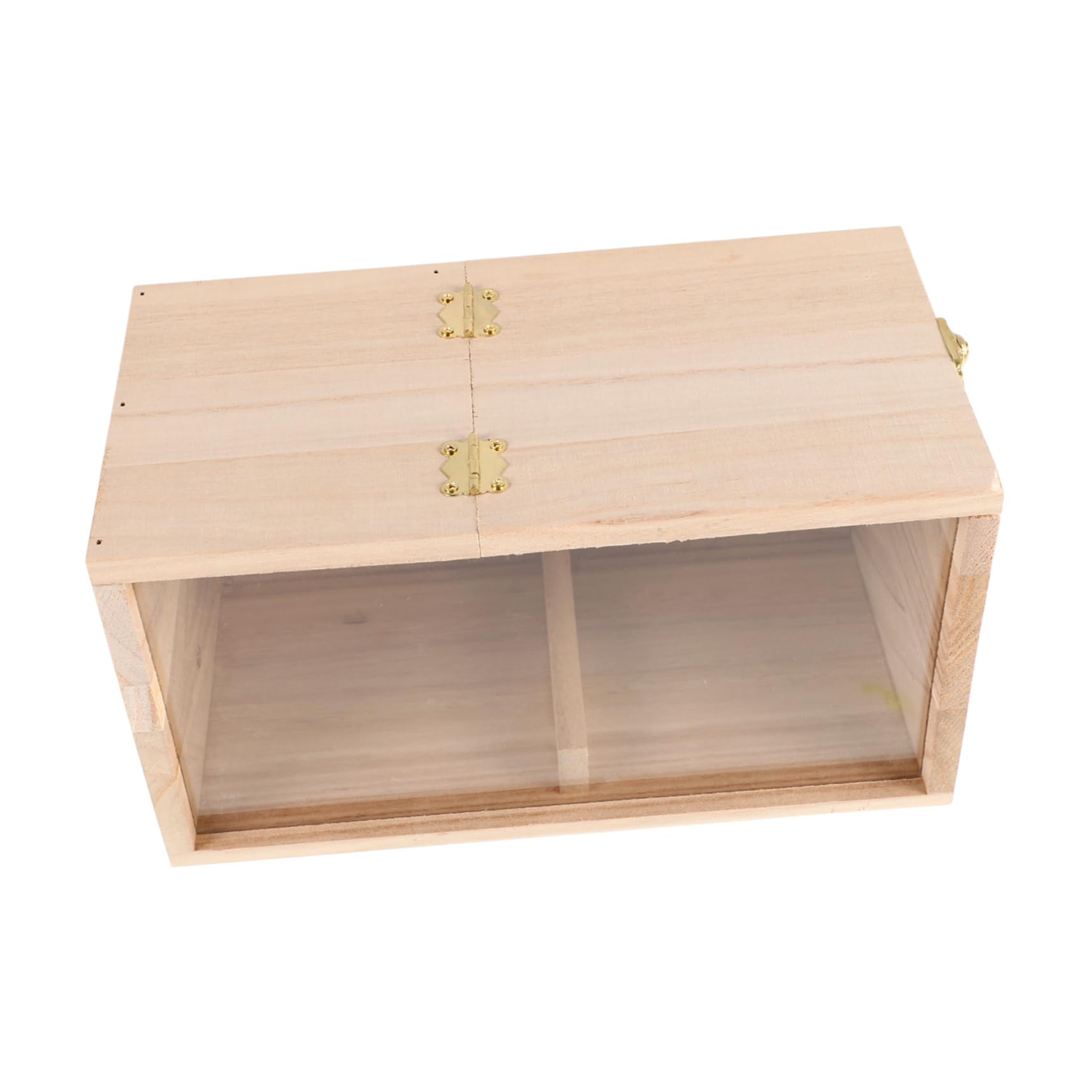 Nichoir pour perroquets avec fenêtre en bois naturel pour l'élevage