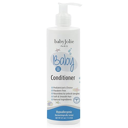 Miniatura 1 de Baby Jolie Acondicionador para el cabello del bebé - Acondicionador para niños con manteca de karité, 7.5oz (7.5 fl oz)