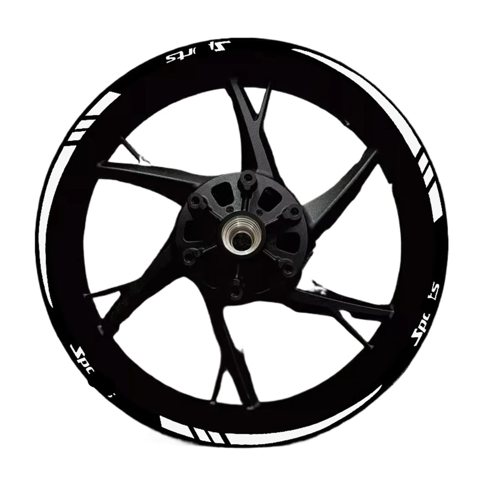 Hub Decals Rim 12 Pieces Motorcycle Bicycle Wheel Rim Stripe Reflective 18-21in Decal Tape Sticker Car Decals Trim Strips Stripe Tape