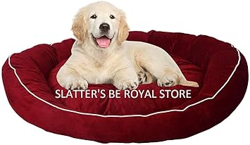 Slatters Be Royal Store Reversible Dual Ultra Soft Velvet Sky Blue Black Color Luxury Sofa Bed PET Bed | Dog Bed | CAT Bed | Puppies Puppy Bed | Rabbit Bed