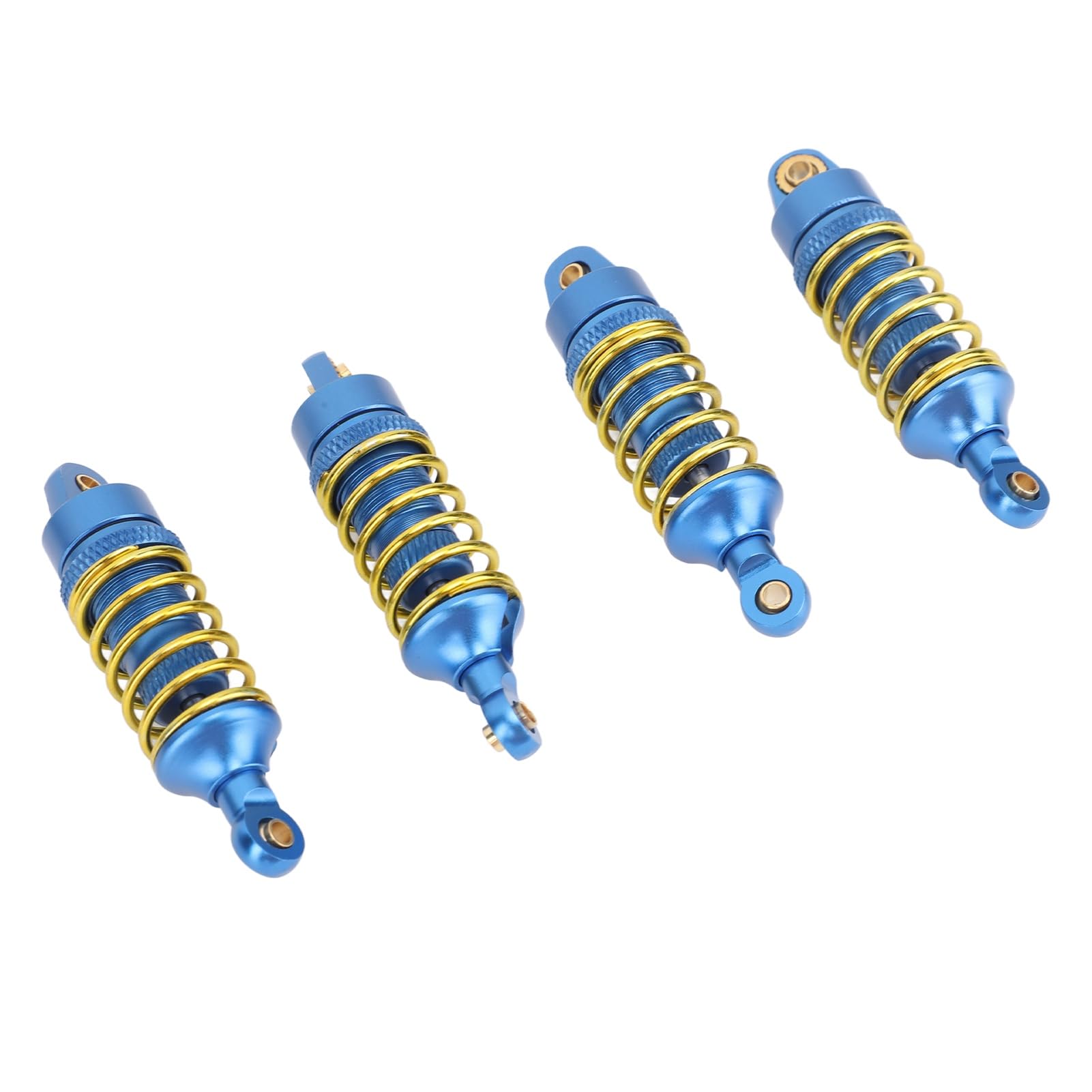 Set De 4 Amortisseurs Alu RC – Pour Traxxas E-Revo 1/16 – Rouge – Haute élasticité