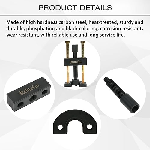 Miniatura 6 de Extractor de instalación de herramientas de carrera de rodamientos interiores del eje principal de transmisión para Harley Davidson Big Twin 5 y 6