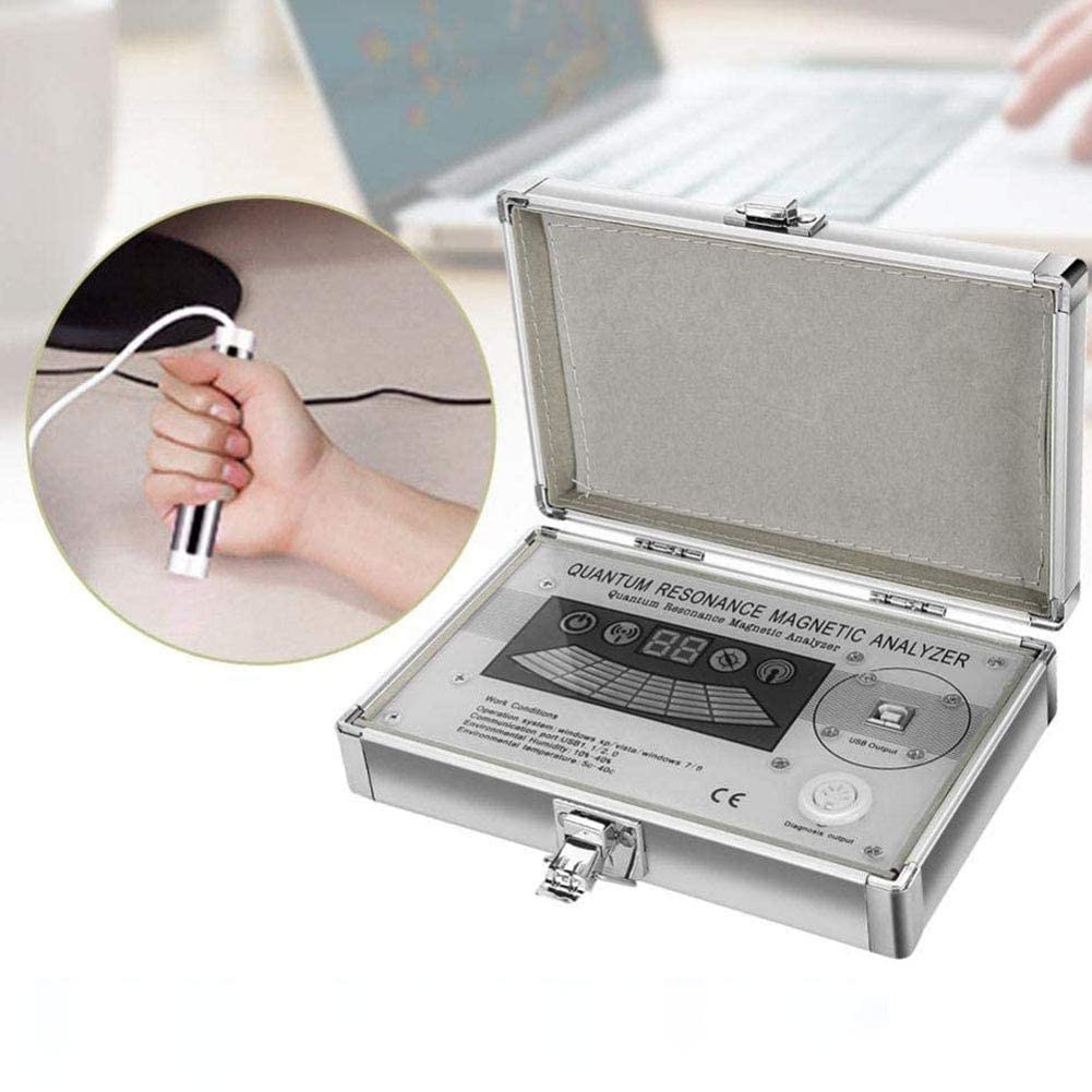Quantum Magnet Resonanz Körper Gesundheit Analysegerät - Quantum Therapy Analyzer - Resonanzanalysator - Neueste 45 Berichte Quantum Magnet Resonanz Körper Analysegerät