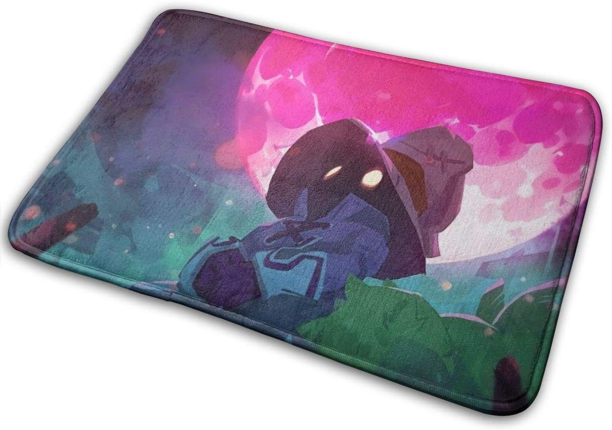 Final Fantasy IX Vivi Orunitia Door Mat Heavy Duty Doormat Non Slip Indoor Outdoor Area Rugs Floor Mats Cover Carpet for Entry Garage Patio High Traffic Areas,15.7x23.5 Inches