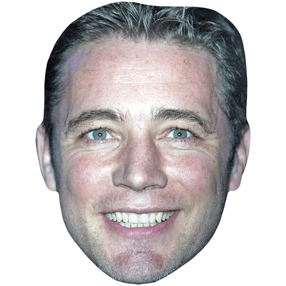 Alistair Mccoist (Smile) Celebrity Mask, Flat Card Face, Fancy Dress Mask