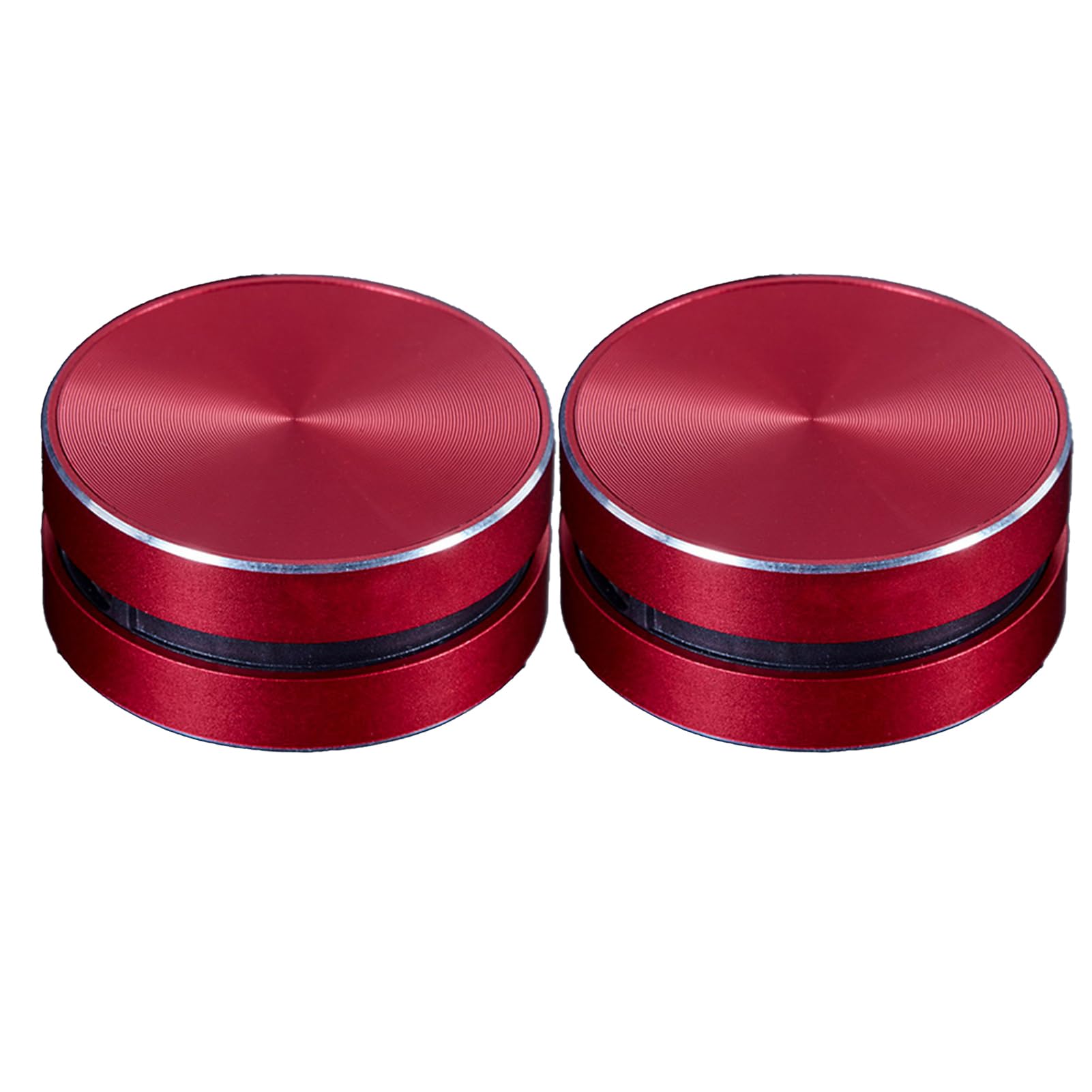 Mini Altoparlanti a Conduzione Ossea Altoparlante Portatile Wireless BT Suono di qualità Microfono Incorporato per Mini Viaggiatori All'aperto (2 pacchi)