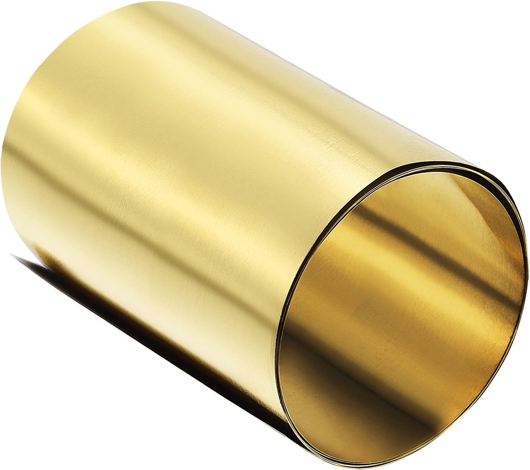 uxcell Brass Sheet Roll, Metal Foil Plate 1000mm x 100mm x 0.1mm
