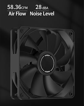Micro ATX Computer case with 3pack no Light 120mm Fans