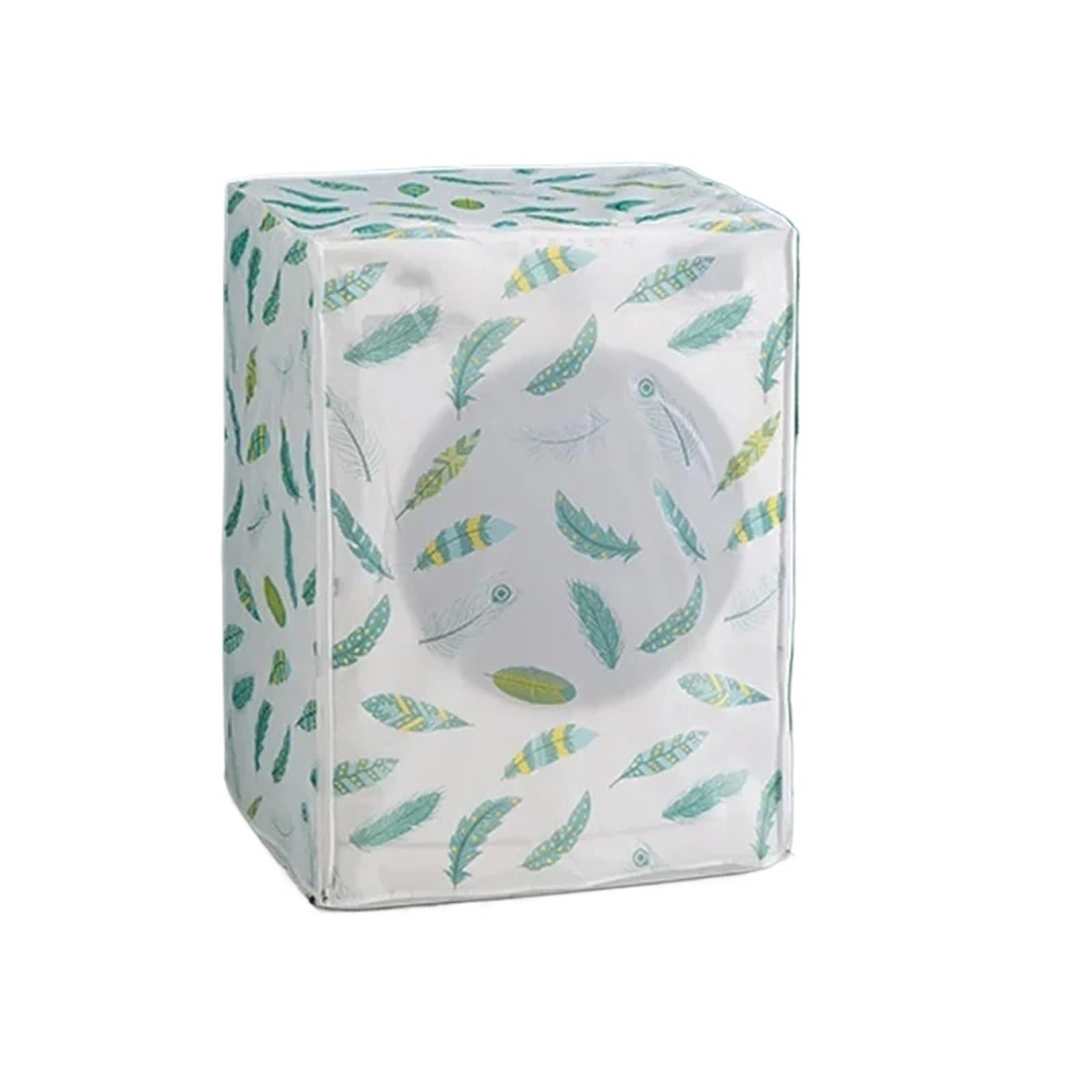 2 pezzi PEVA copertura for protezione solare for lavatrice custodia impermeabile giacca protettiva for parte anteriore superiore aperta per Interno(Front cover A)