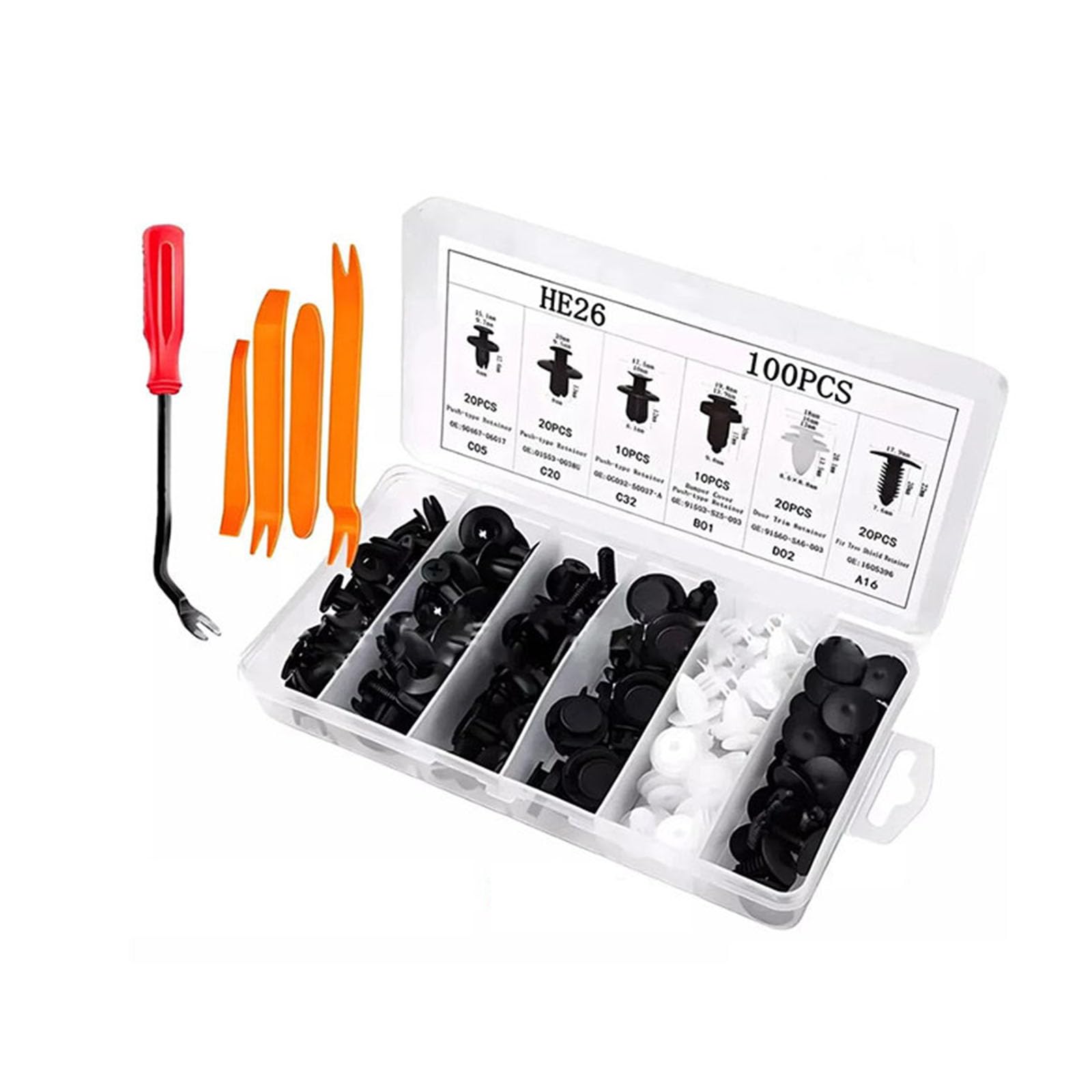 WELYSYSB Car Retainer Clips, For Cupra Ateca 2025-2020