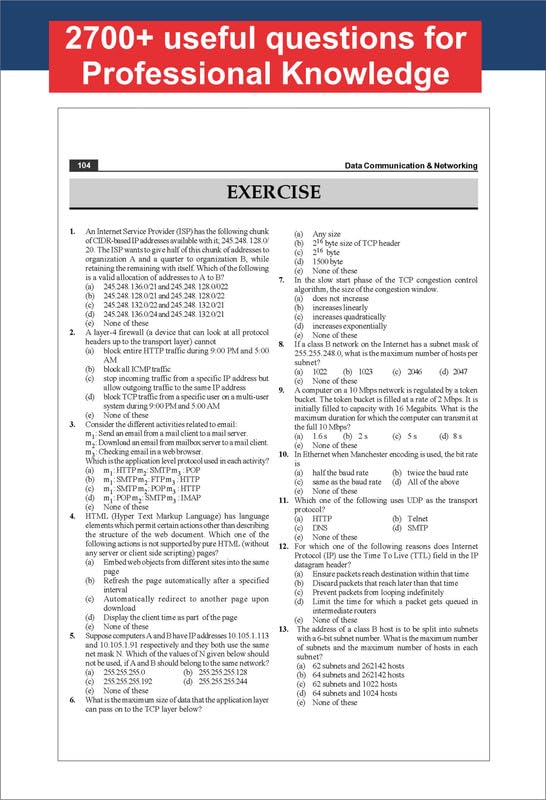 Image of Disha The All New Professional Knowledge for IBPS & SBI Specialist IT Officer Bank Exams with PYQs & 15 Practice Sets 9th Edition