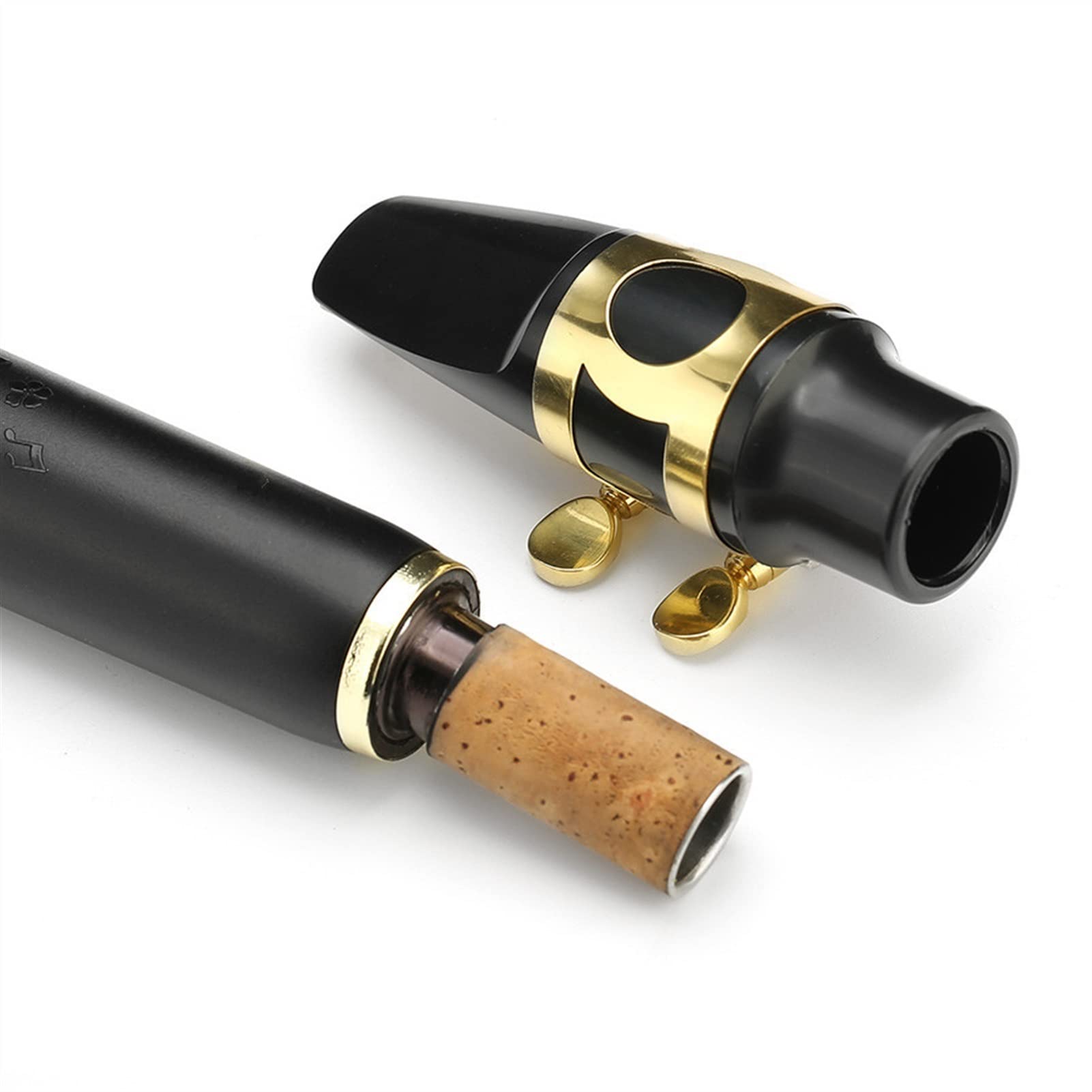 Saxophon Taschensaxophon 8 Löcher Key-Bb Alt-Mundstück Tragbarer Sax Brass