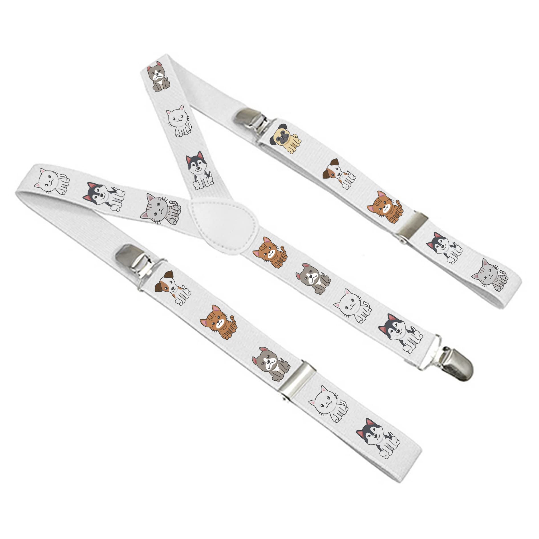 Bretelle Per Bambini Regolabili - Y-Forma Elastica, Con Clip, Design Colorato E Divertente