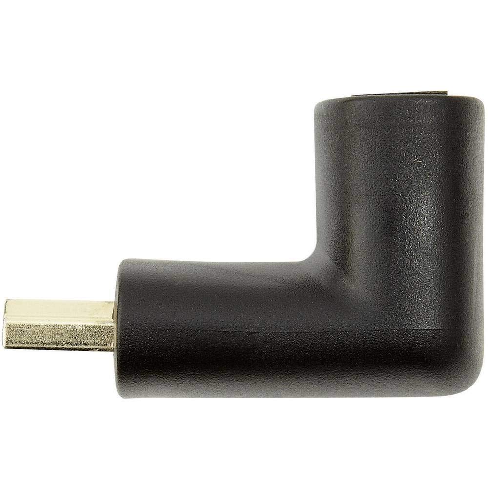 Belkin Blk-F3Y040Bf Hdmi To M/F Dik Açı Adaptör, 90", Siyah