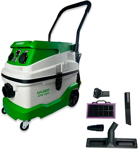 Nauber Aspirador De Pó APN-1600 C/Saco Coletor 1600w para Marceneiro, Pintor, Pedreiro Profissional - 220v