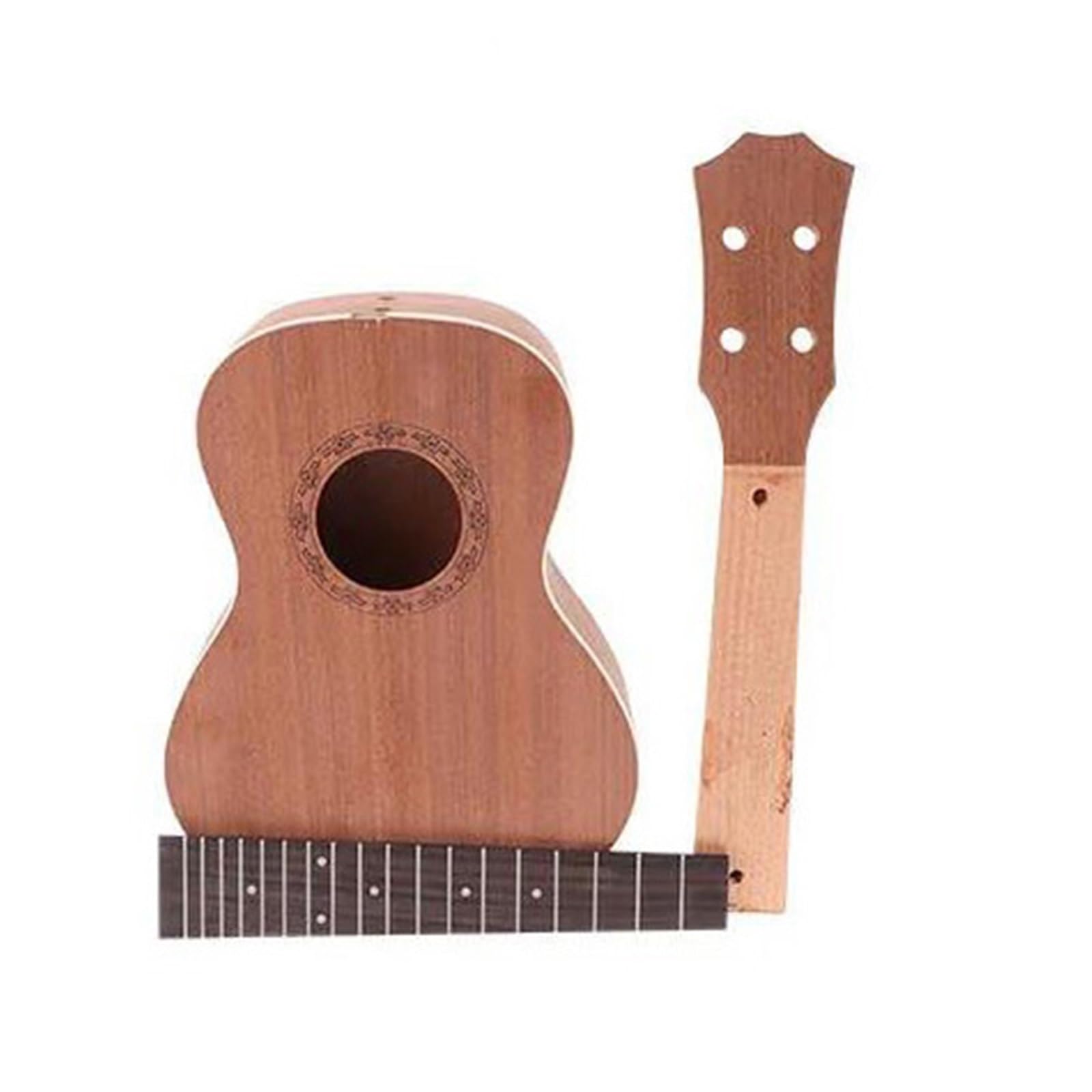 Ukulele Zestaw Do Samodzielnego Montażu Ukulele Ręcznie Robione Półprodukty Muzyczne Trwałe Dla Początkujących I Dorosłych