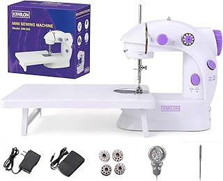 Kiwilon Advance Electric Sewing Machine For Home Tailoring With Table Set, Foot Pedal, Adapter, Built-In Focus Light And S...