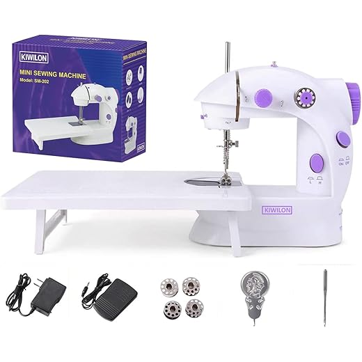Kiwilon Mini Sewing Machine with Table Set