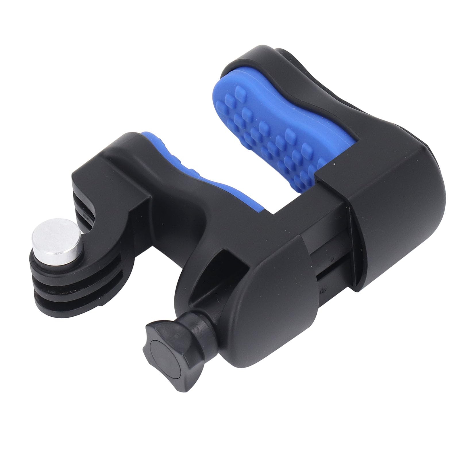 Kit Supporto per Mento per Casco Moto, Morsetto Regolabile in | Protezione in Silicone, Morsetto Regolabile da 18 a 35 Mm, Compatibile con , Session e Yi.