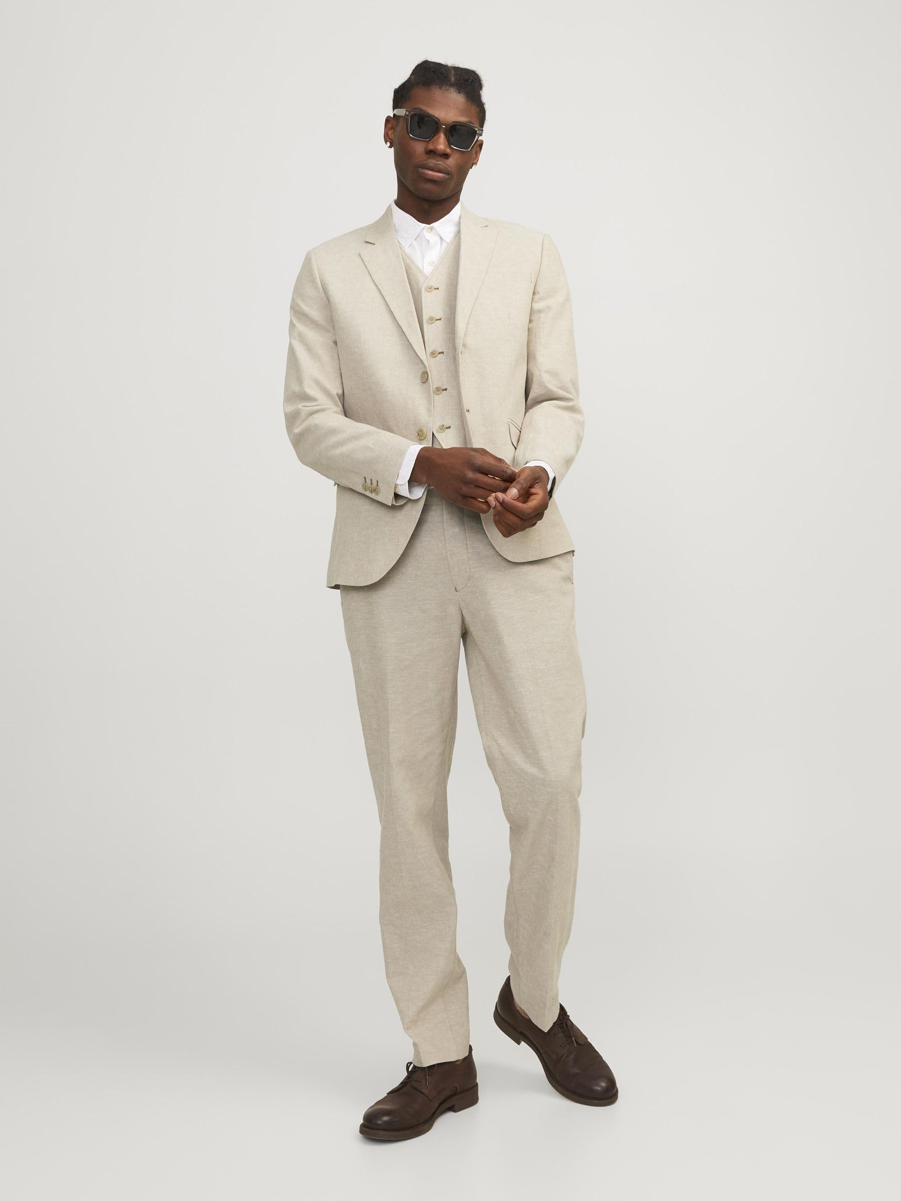 JACK & JONES Premium Single-Breasted Blazer JPRRIVIERA Slim Fit Blazer