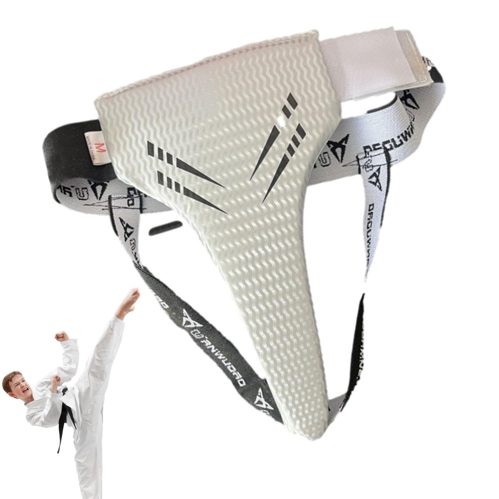 Suspensorio Abdo Protector Inguinal para Boxeo Karate Taekwondo Kickboxing